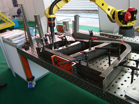 三維柔性焊接平臺 三維柔性焊接平臺